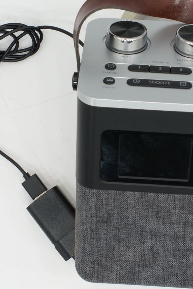 Tchibo DABc FM Radio, Grey Combo - Image 3